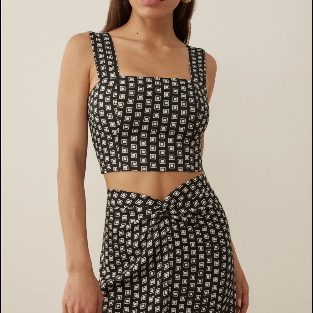 Reformation Colby Crop
